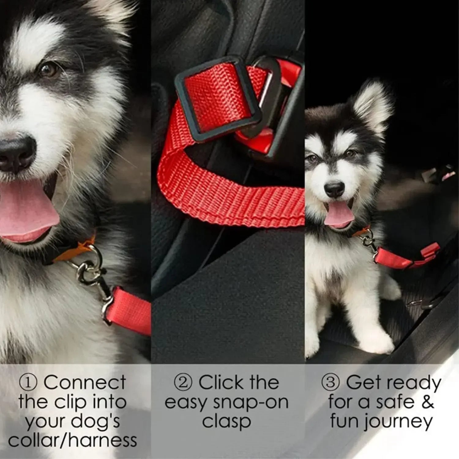 Small/Medium Dog Car Seat – Secure & Comfortable Travel Seat for Pets
