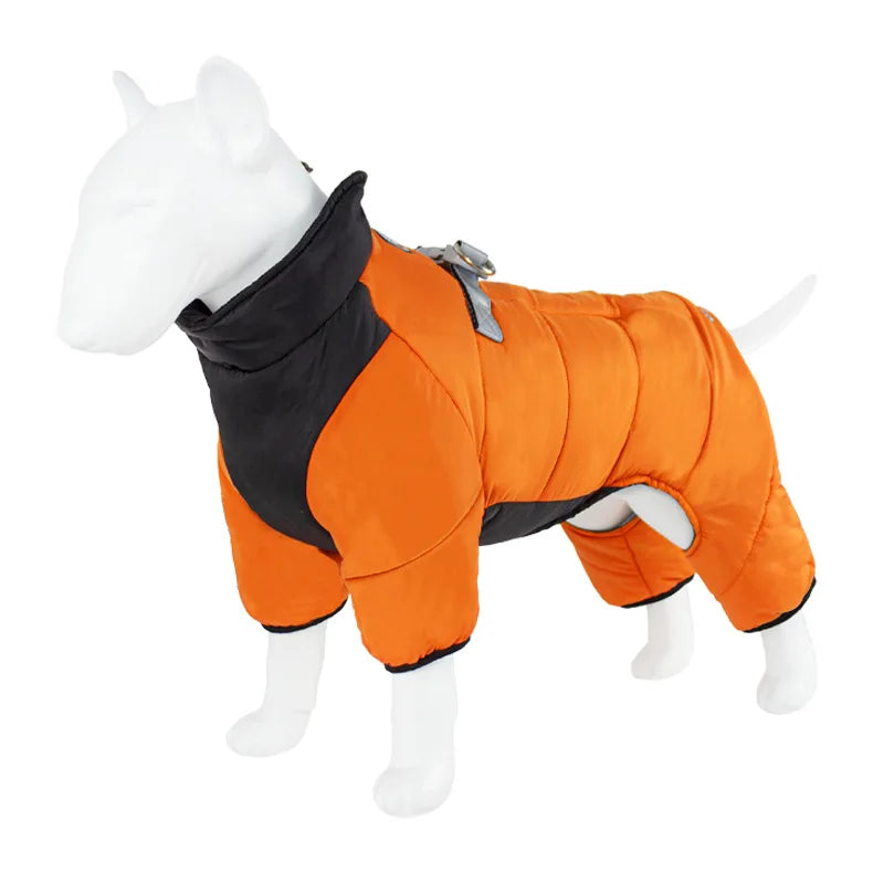 Winter dog cotton coat, , waterproof, non stick fur,