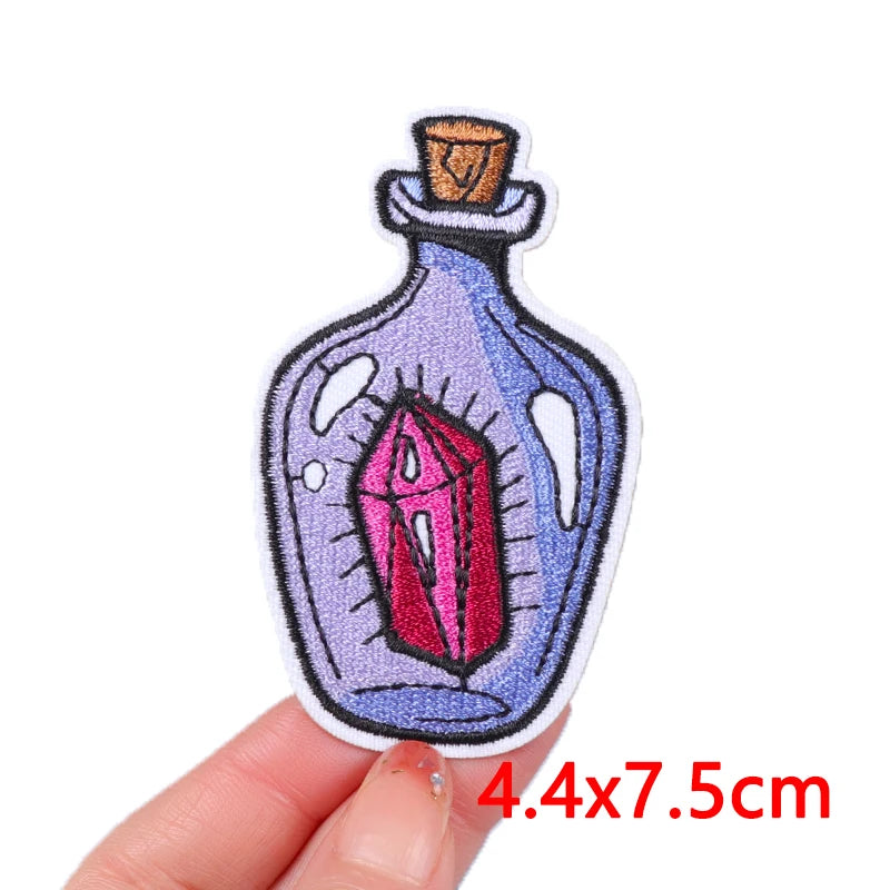 Cat Paw & Dog Cartoon 3D Embroidery Iron-On Patch