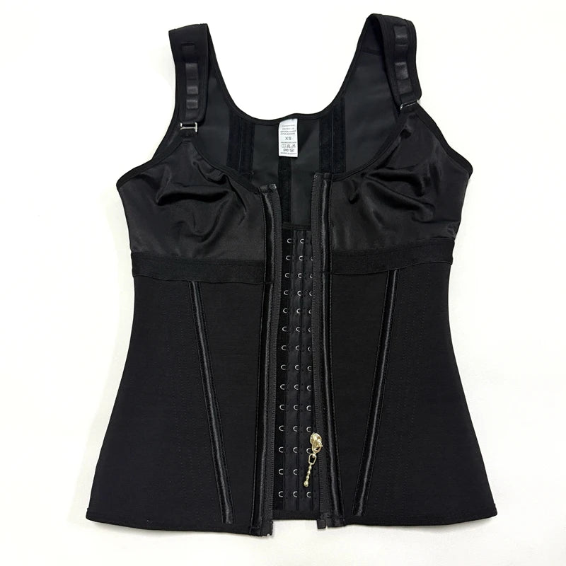 Colombian Fajas Waist Trainer – 17 Steel Bones & Triple-Hook Compression