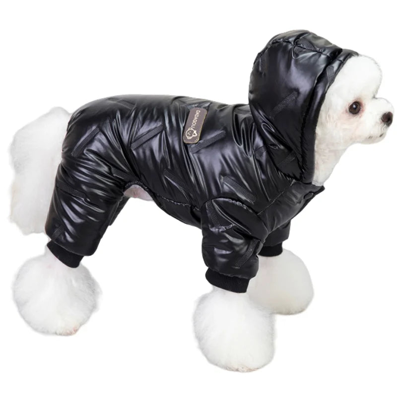 Waterproof Hooded Dog Jumpsuit — Super Warm Winter Coat for Small & Large Dogs | S–4XL
