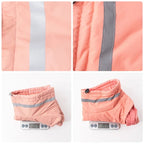 Reflective Dog Down Jacket - Winter Snowsuit for Large Breeds