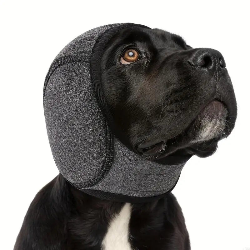 Dog Ear Cover & Snood Hood — Soft Pull-On Ear Wrap for Walks, Cool Weather & Pet Photo Styling