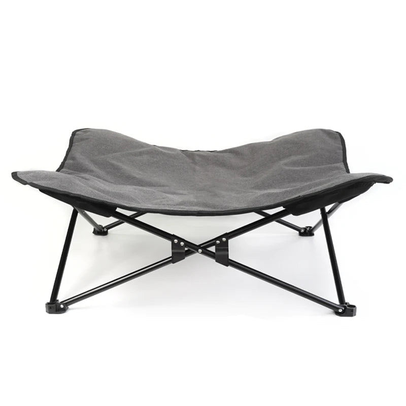 Outdoor Camping Foldable Pet Bed with Support and Dust-proof Dog Mattress, Comfortable and Soft Dog Bed for Travel Fashioned Furbabies