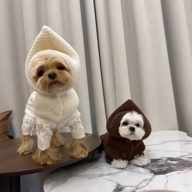 Jumpsuit for Small Dogs, Monochromatic,