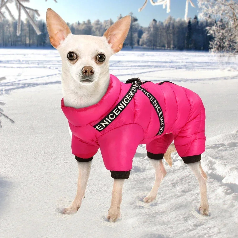 Winter Warm Jumpsuit for Sm a ll Pets