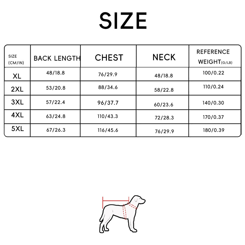 Fleece Winter Coat for Large Dogs — Warm Adjustable Jumper for Labs, Retrievers & Large Breeds | XL–5XL
