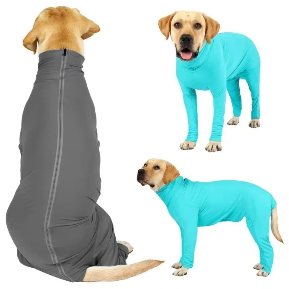 Anti-Shedding Dog Pajamas - Soft Four-Legged Jumpsuit