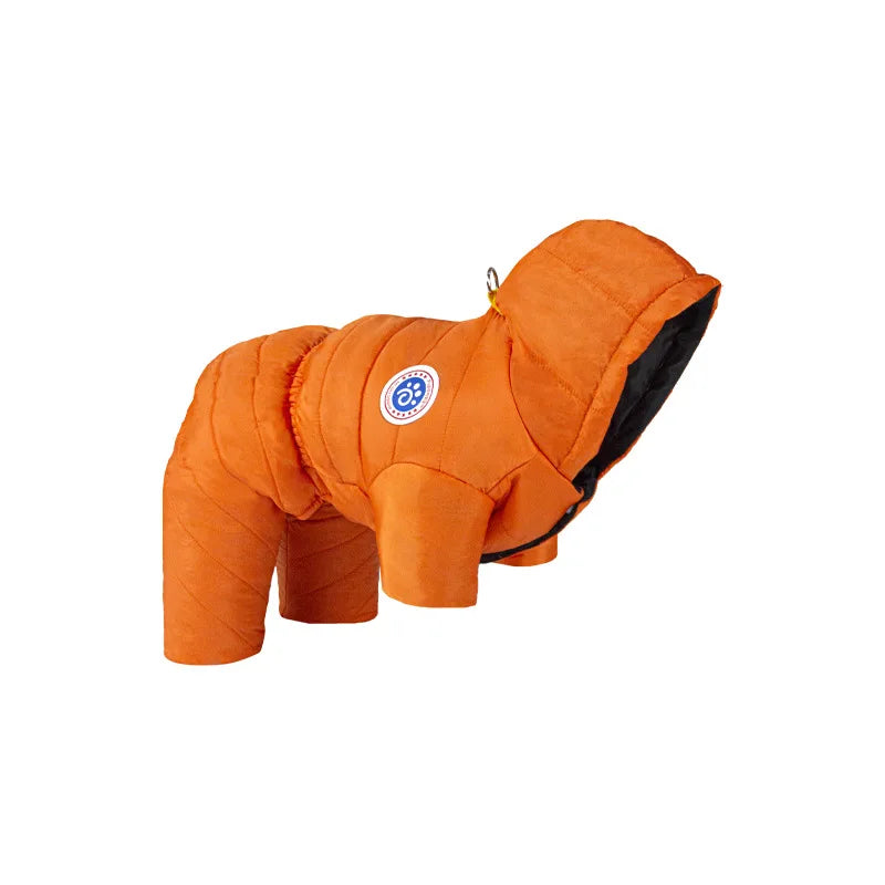 Pet Warm Dog Coat for Winter Dog Clothes Hooded Dog Jacket for Small Medium Large Dog Cat Clothes Insulated Padded Snow Jacket