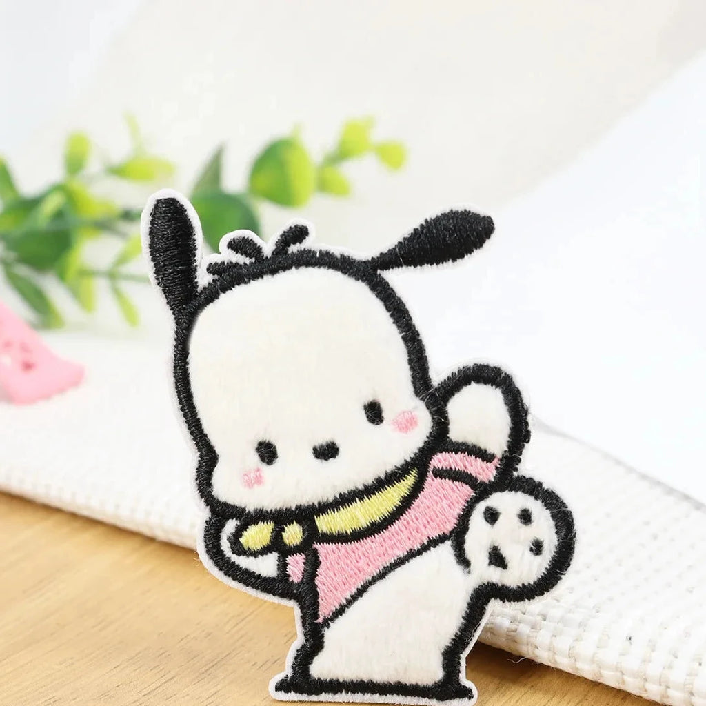 3D Dog Embroidery Iron-On Patch — Handmade Self-Adhesive Applique for Clothes, Shoes & Accessories | Single or Bundle