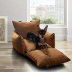 Multifunction Dog Car seat Luxury Dog Travel Bed Outdoor Pet Carrier bags Booster Seat with Safety dog Leash in side Fashioned Furbabies