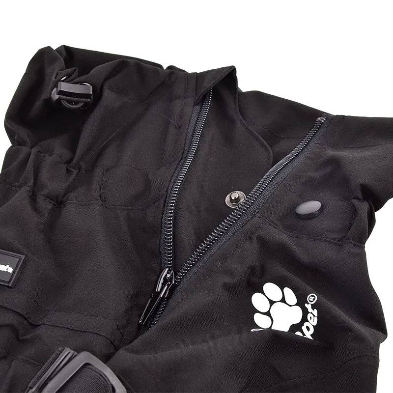 Waterproof Reflective Dog Raincoat - Winter Jumpsuit