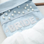 Bride Apparel For Dogs Autumn Denim Coat With Tutu Skirt Pet Dresses For Small Puppy Animal Cat Dachshund Suit Chihuahua Clothes Fashioned Furbabies