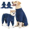 Dog Winter Coat Soft Pullover Pajamas, Warm Dog Cold Weather Coats Fleece Coat, Cozy Winter Jacket Windproof Fullbody Jumpsuit