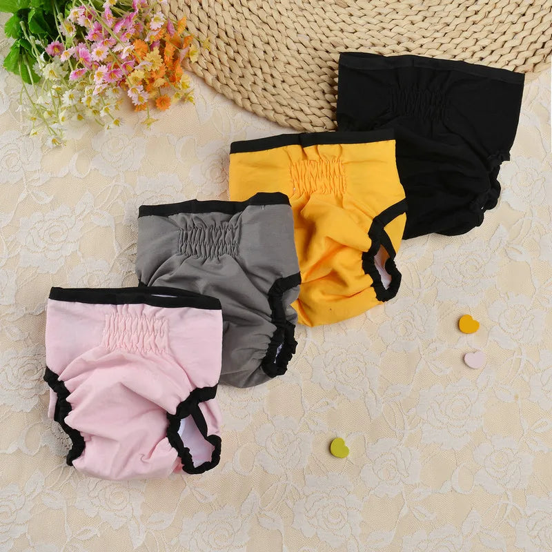 Reusable Washable Dog Diapers — Adjustable Sanitary Pants for Female Dogs & Cats | XS–XL