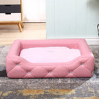 Light Luxury with Drill Dog Beds Pet Small Dog House Four Seasons Universal Dirt-resistant Waterproof Pet Supplies Home Dog Mat Fashioned Furbabies