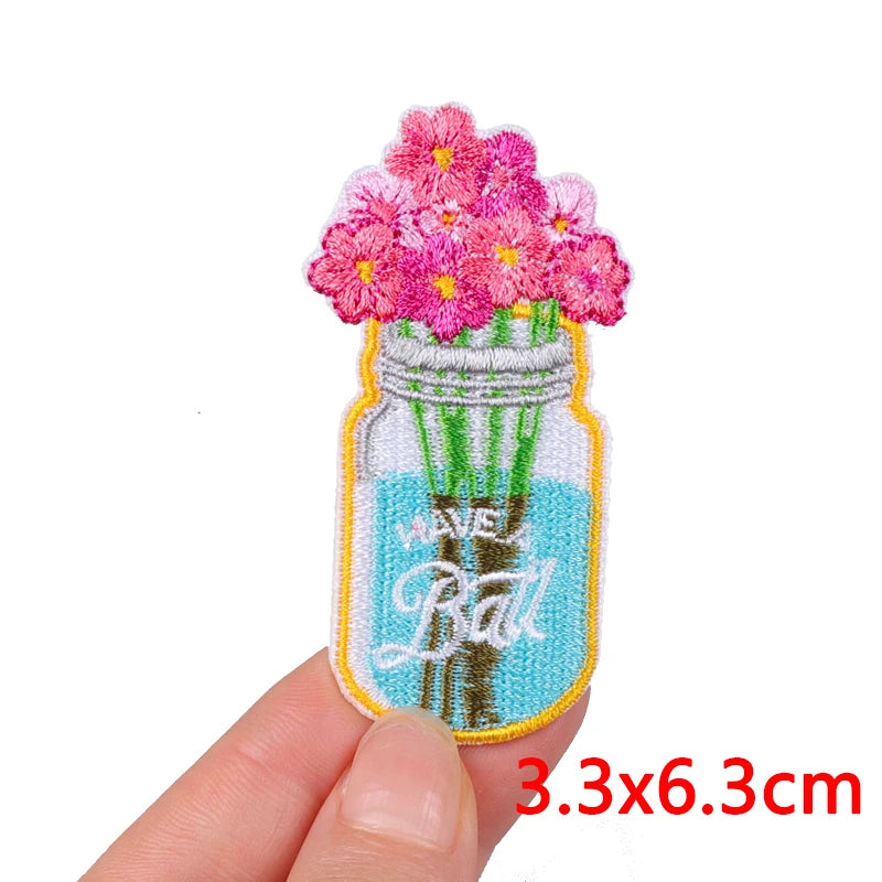 Cat Paw & Dog Cartoon Embroidery Iron-On Patch — DIY Sew or Iron On Animal Sticker for Clothing
