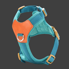 HP374--Retro Pet Harness for dogs，Adjustable webbing and High-quality PU Leather，Breathable mesh lining. Fashioned Furbabies