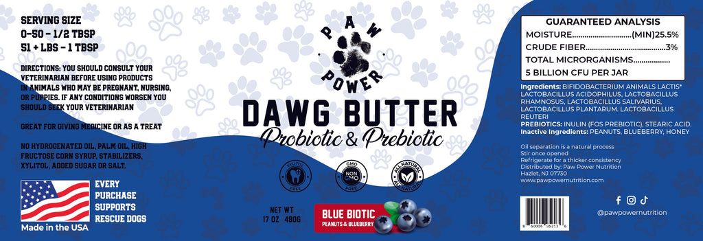 Dawg Butter Blue Biotic