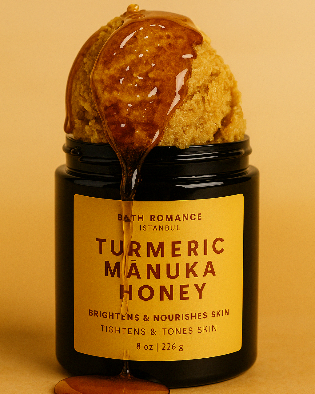iconic sunglow (turmeric + mānuka honey body polish) *new size* Bath Romance