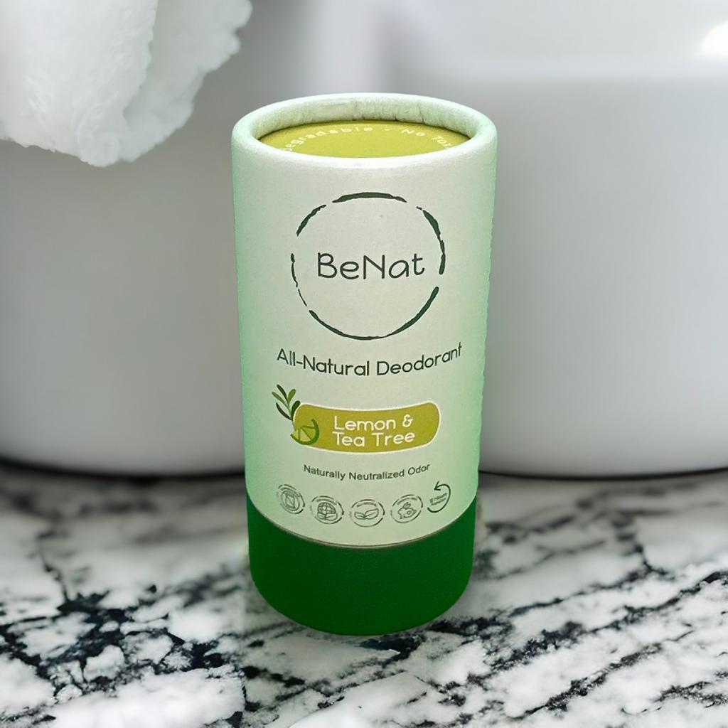 All Natural, Plastic-Free Deodorants BeNat