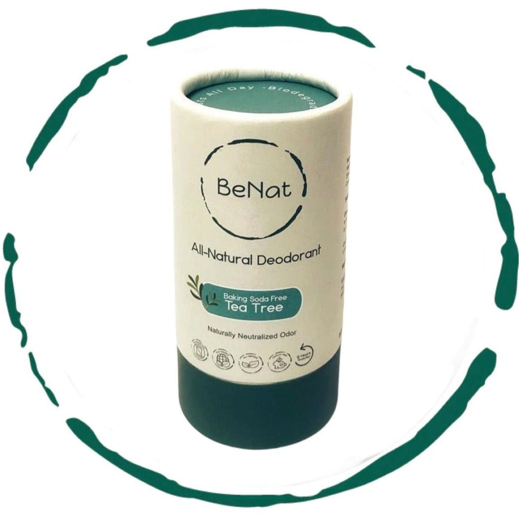 All Natural, Plastic-Free Deodorants BeNat
