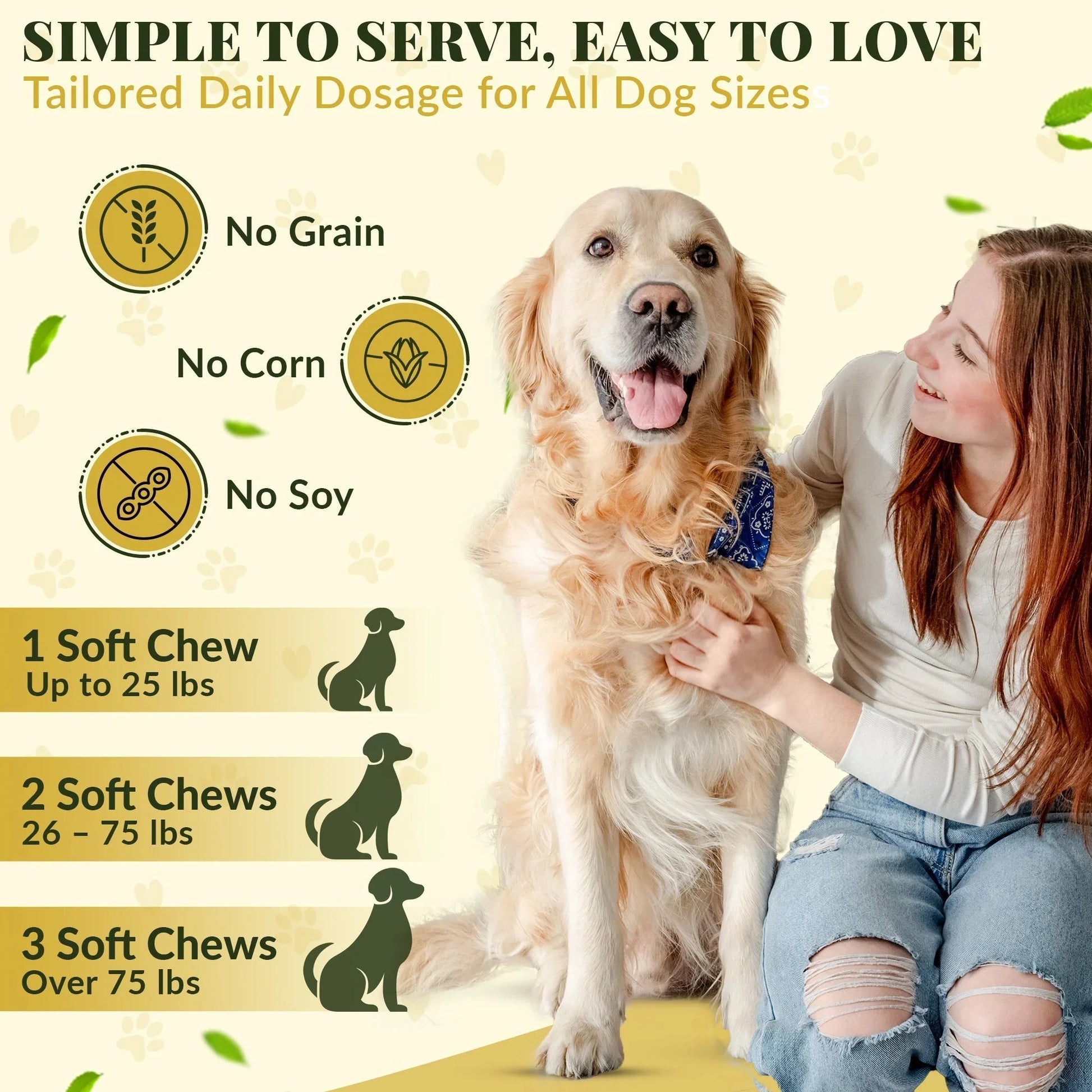 Hip & Joint Supplement for Dogs – Mobility Support for All Breeds Barrow & Hound