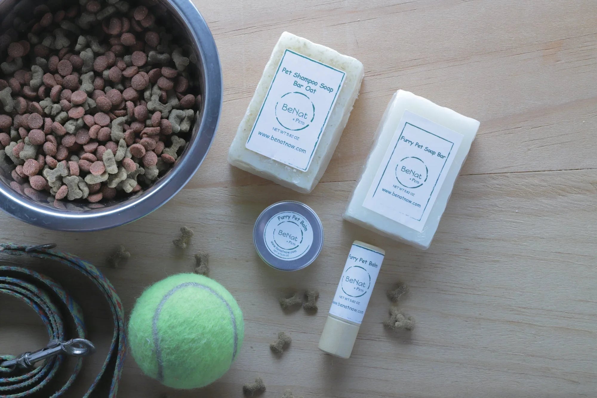 BeNat Pets. All-Natural Furry Pet Soap Bar. 5.8 oz. BeNat