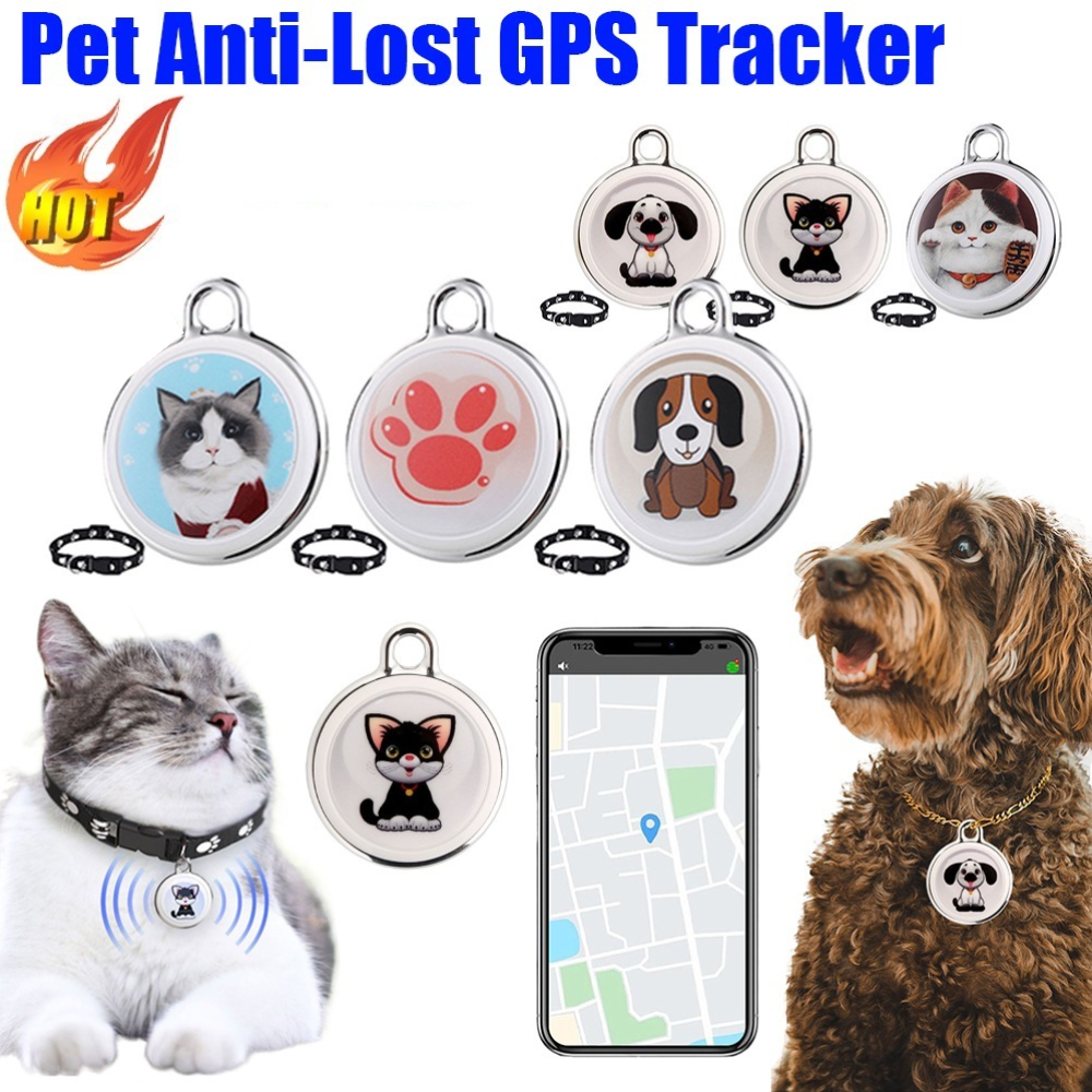 Real-time tracker, Bluetooth GPS collar device, download, Findmytag