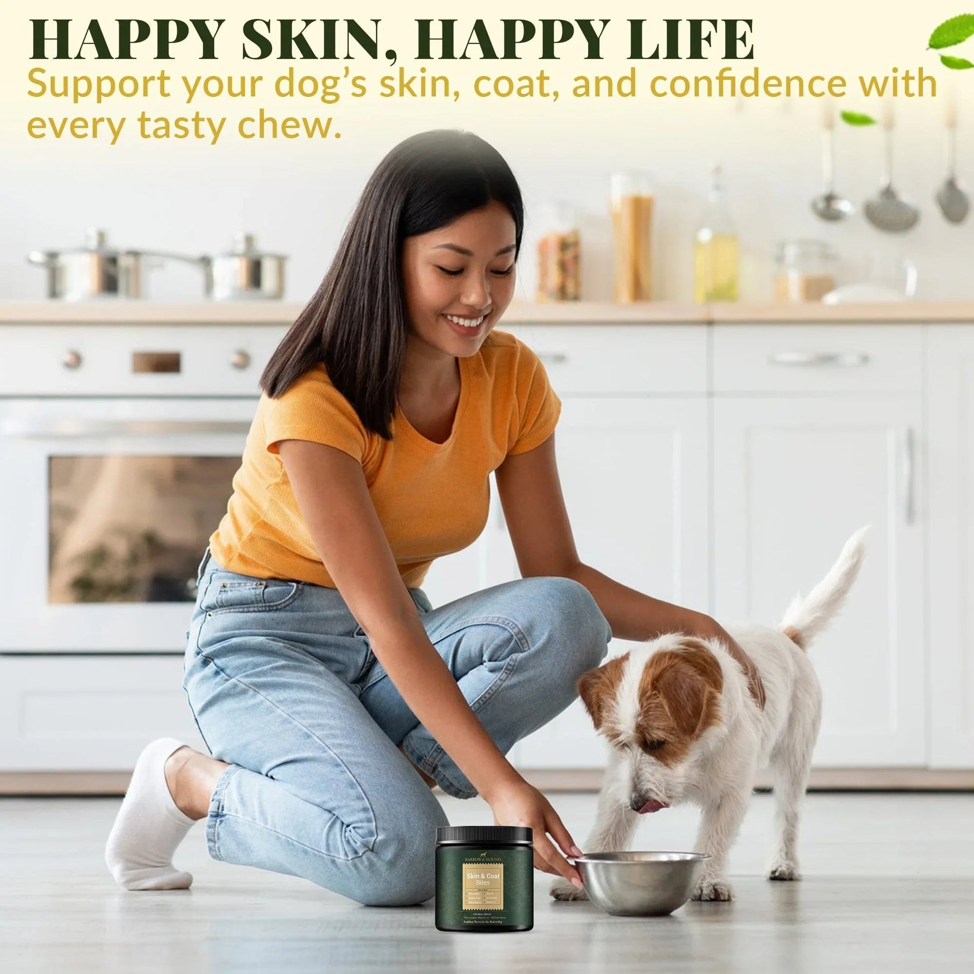 Skin & Coat Bites for Dogs – Shine, Strength & Allergy Relief Barrow & Hound