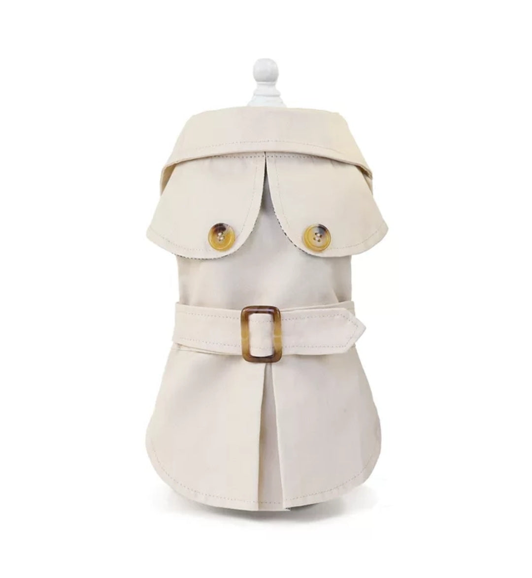 Trench Jacket aprox 12 to 14inch neck