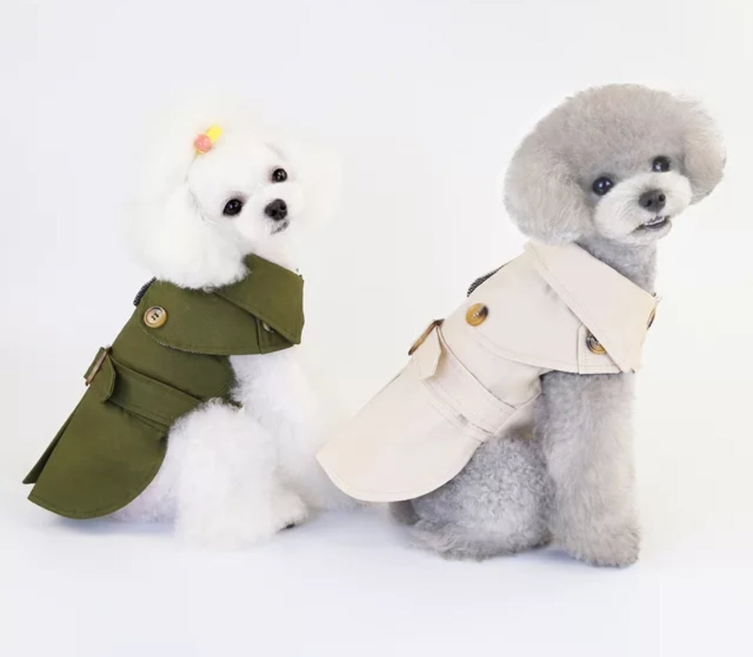 Trench Jacket aprox 12 to 14inch neck
