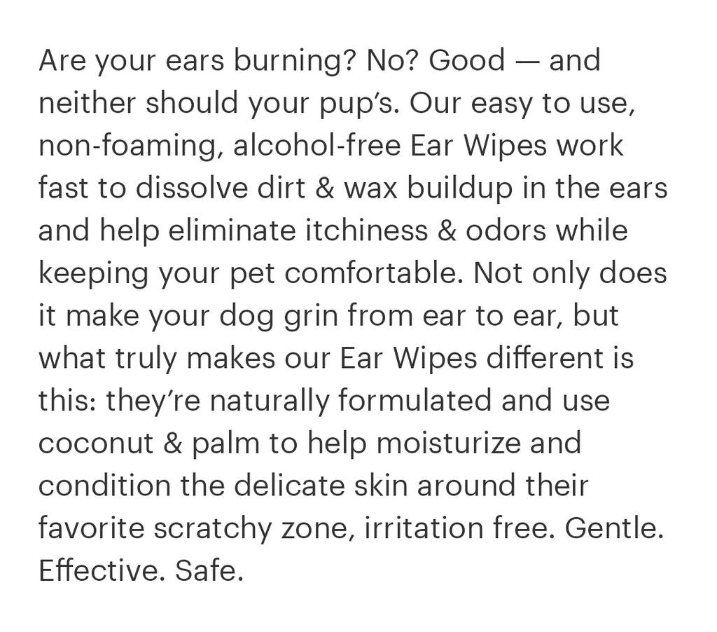 Ear Wipes